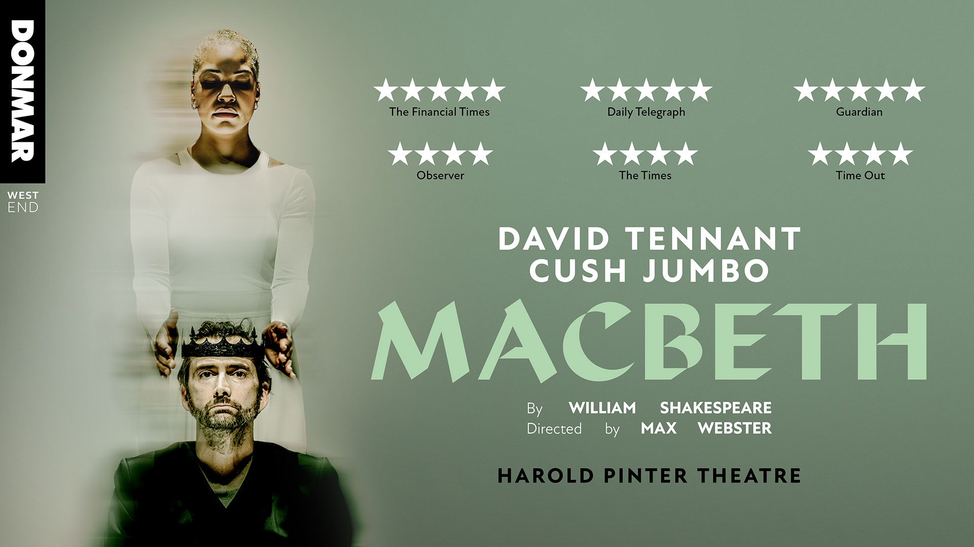 Macbeth David Tennant Cush Jumbo Website Design